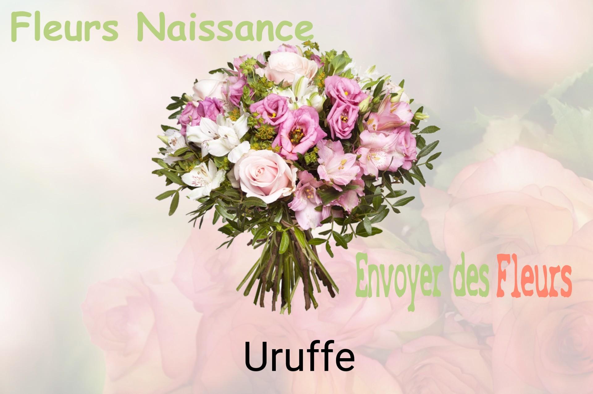 Bouquet de fleurs de naissance livré à Uruffe