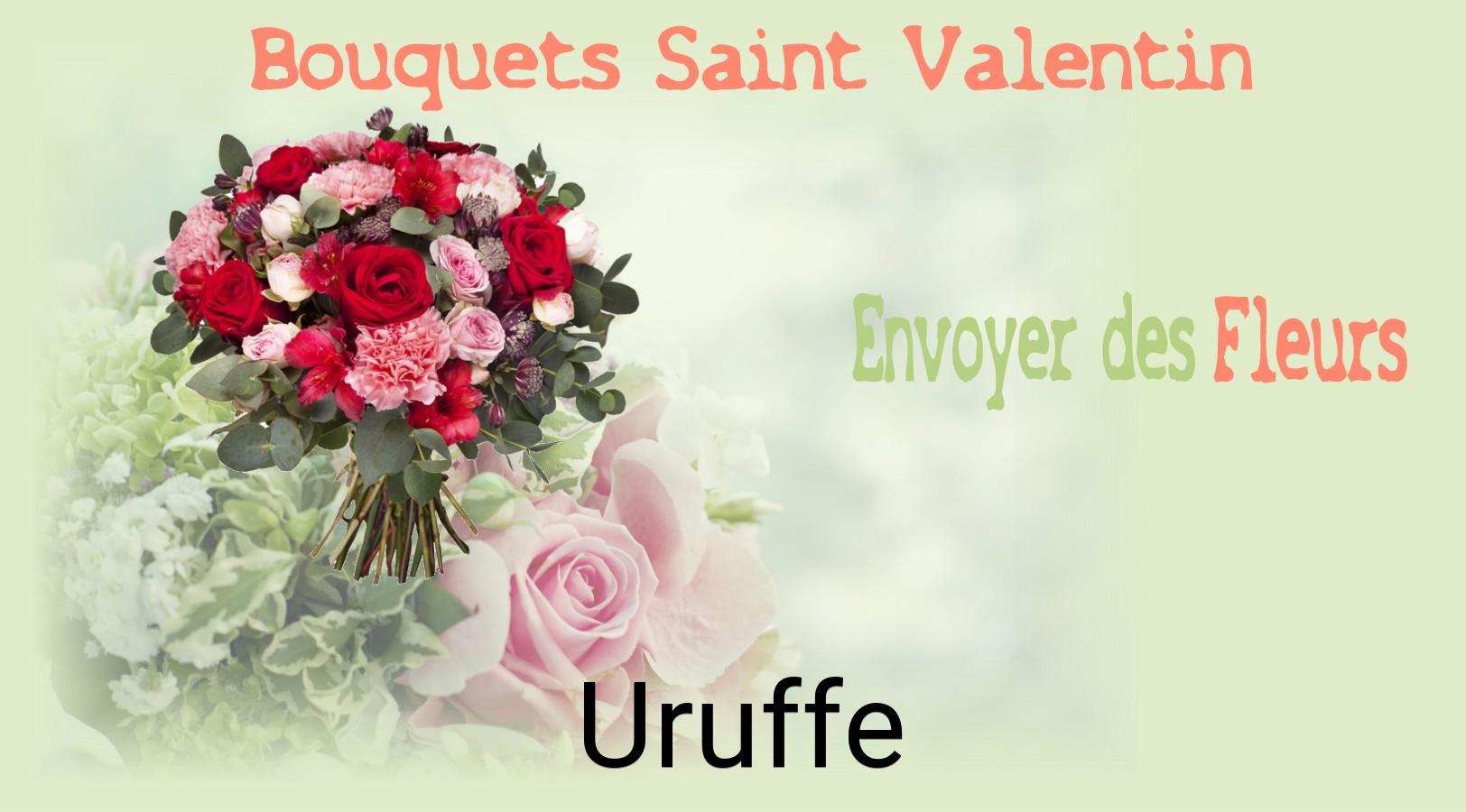 Roses de Saint-Valentin livrées à Uruffe